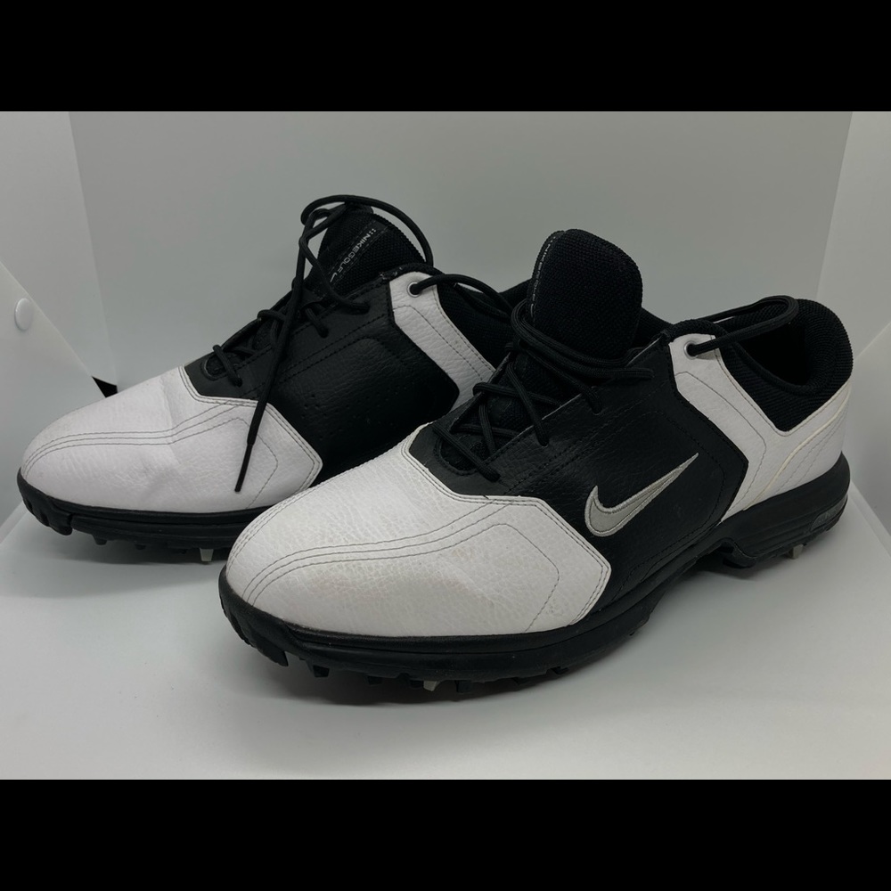 Nike Golf Mens Cleats Spikes Saddle Black Size 9.5